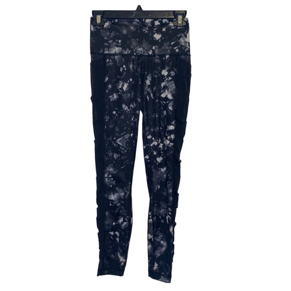 Lululemon Women's Size 6 Dusk Dye Print Rise & Flow Athletic Leggings - Picture 4 of 6